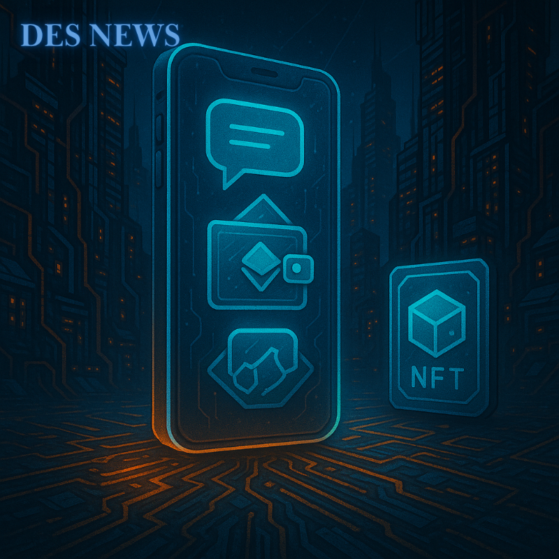 Image for The perfect messenger on the blockchain